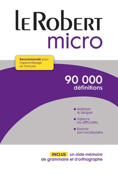 Emprunter Le Robert Micro. Dictionnaire d'apprentissage du français livre