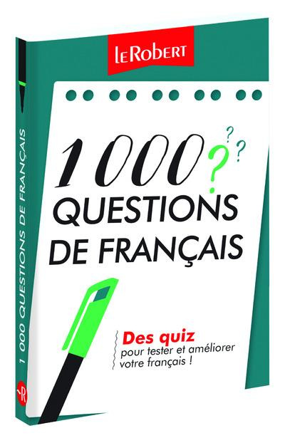 Emprunter 1000 questions de français livre
