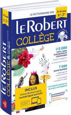 Emprunter Le Robert collège. Avec carte numérique, Edition 2021 livre