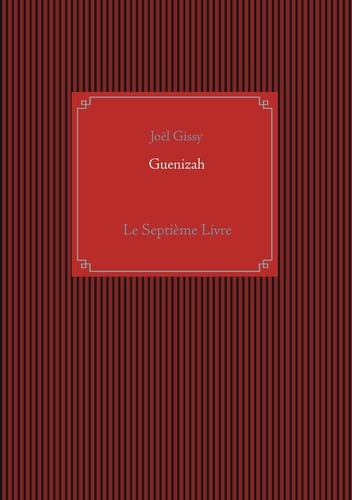 Emprunter Guenizah. Le Septième Livre livre
