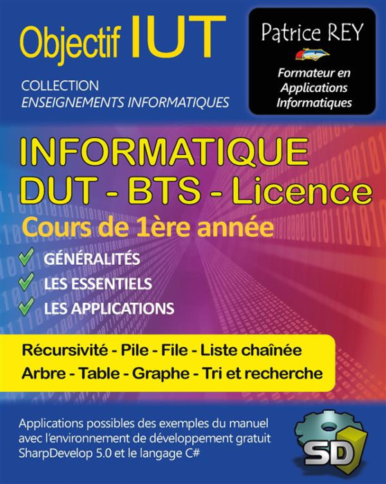 Emprunter IUT informatique DUT, BTS, Licence. avec SharpDevelop 5 livre
