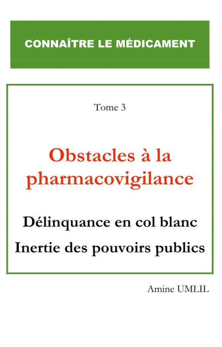 Emprunter Obstacles à la pharmacovigilance livre
