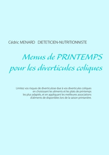Emprunter Menus de printemps pour les diverticules coliques livre