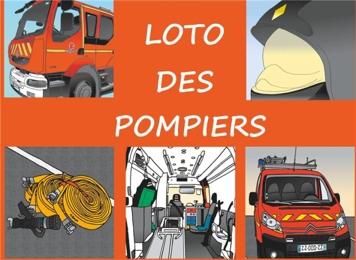 Emprunter Le loto des pompiers. Jeu de société à découper livre