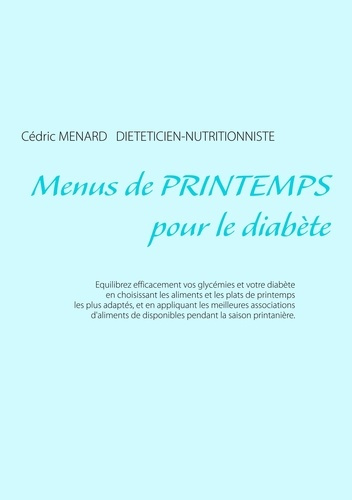Emprunter Menus de printemps pour le diabète livre