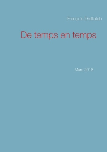Emprunter DE TEMPS EN TEMPS - 43160 livre