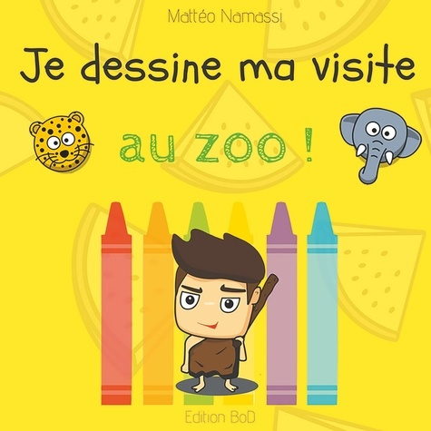 Emprunter Je dessine ma visite. Au zoo ! livre