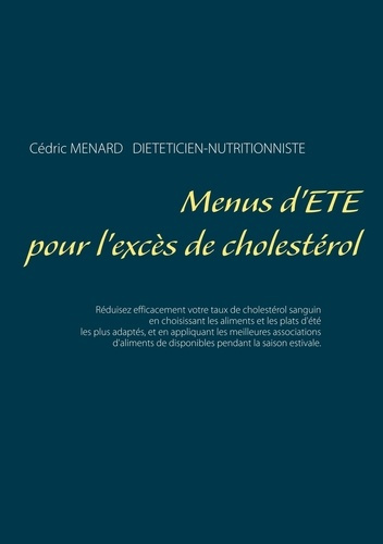 Emprunter Menus d'été pour l'excès de cholestérol livre