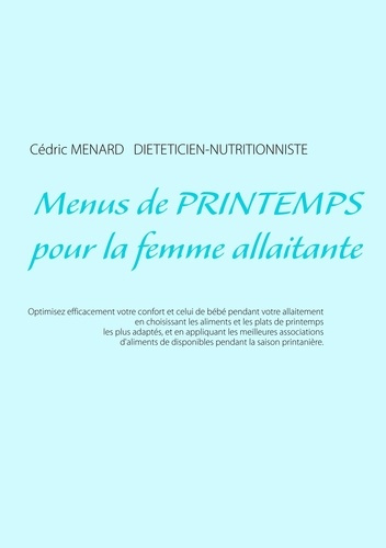 Emprunter Menus de printemps pour la femme allaitante livre