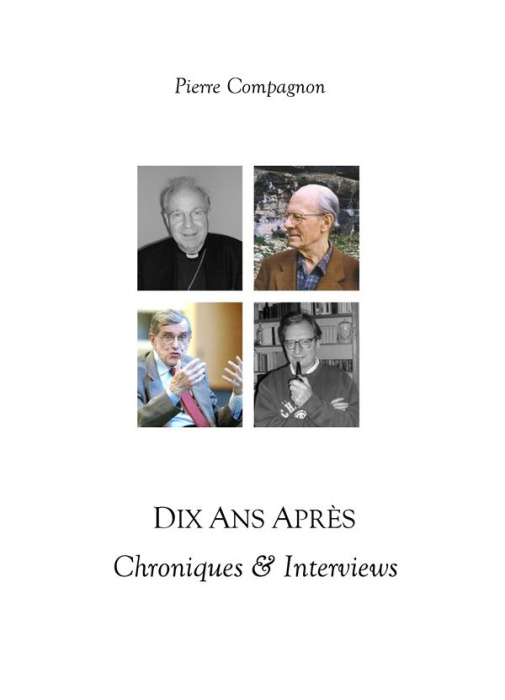 Emprunter Dix ans après. Chroniques & Interviews livre
