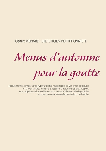 Emprunter Menus d'automne pour la goutte livre