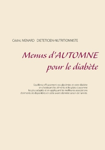Emprunter Menus d'automne pour le diabète livre