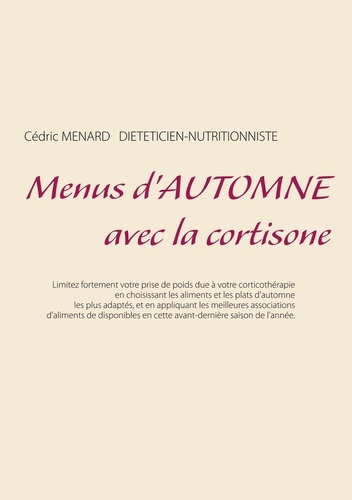 Emprunter Menus d'automne avec la cortisone livre