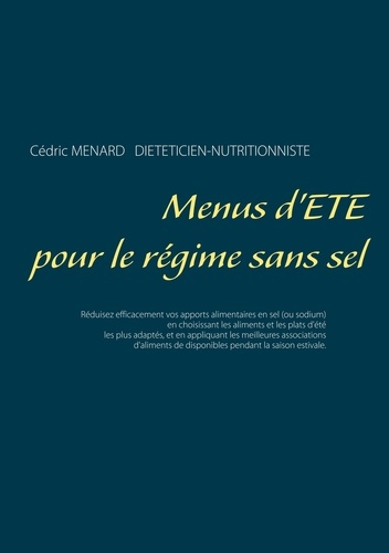 Emprunter Menus d'été pour le régime sans sel livre