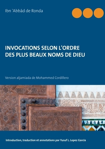 Emprunter IBN ABBAD DE RONDA VERSION ALJ livre