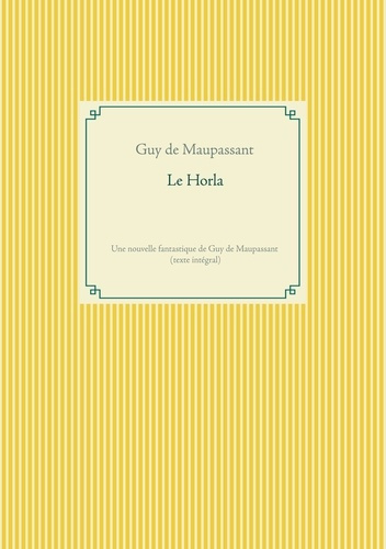 Emprunter Le Horla livre