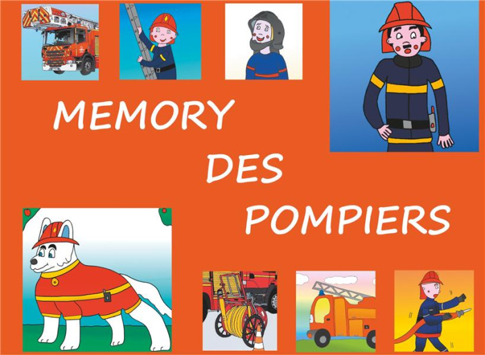 Emprunter Memory des pompiers. Jeu de société à découper livre