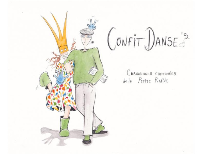 Emprunter Confit-Danses. Chroniques confinées de la Petite RaiNe livre
