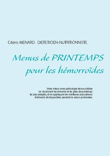 Emprunter Menus de printemps pour les hémorroïdes livre