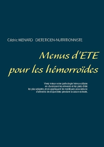 Emprunter Menus d'été pour les hémorroïdes livre