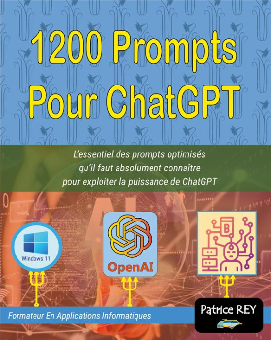 Emprunter 1200 prompts pour chatgpt livre