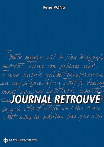 Emprunter Journal retrouvé. . livre