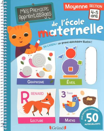 Emprunter Mes premiers apprentissages de l'école maternelle. Moyenne section 4-5 ans livre