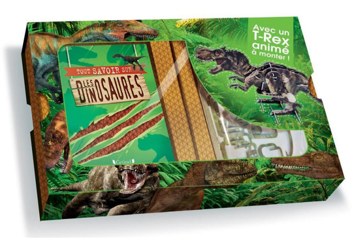 Emprunter Tout savoir sur les dinosaures. Avec un T-Rex en pièces détachables livre