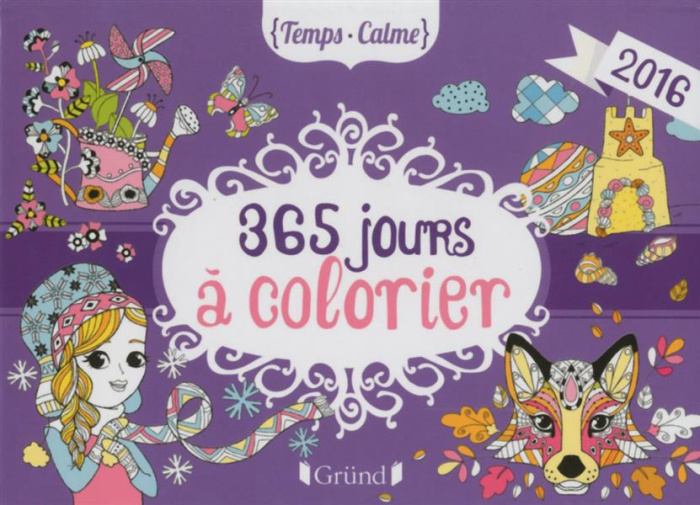 Emprunter 365 jours à colorier livre