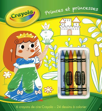 Emprunter Princes et princesses. Avec 6 crayons de cire Crayola livre
