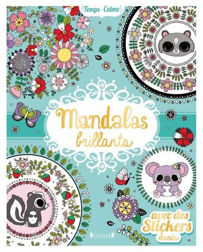 Emprunter Mandalas brillants. Avec des stickers dorés livre