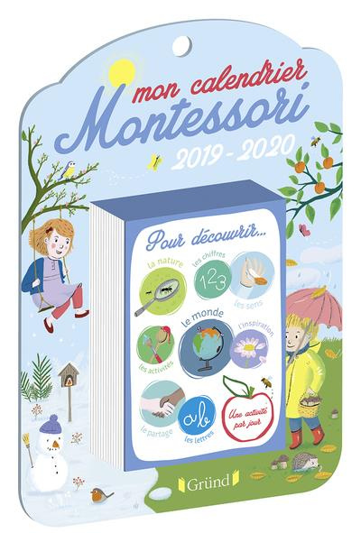 Emprunter Mon calendier Montessori. Edition 2019-2020 livre