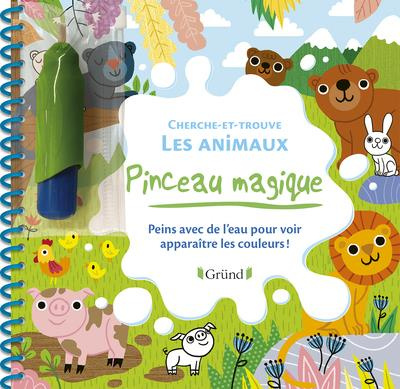 Emprunter Cherche et trouve les animaux. Avec un pinceau livre