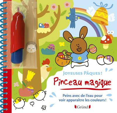 Emprunter Joyeuses Pâques ! Peins avec de l'eau pour voir apparaitre les couleurs ! Avec un pinceau livre