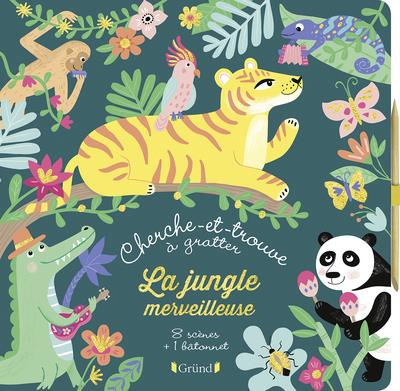 Emprunter La jungle merveilleuse. 8 scènes 1 bâtonnet livre