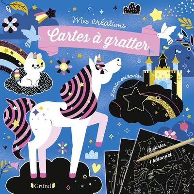 Emprunter POCHETTE CARTES A GRATTER - LICORNES ET CHEVAUX livre