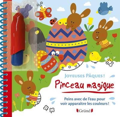 Emprunter Joyeuses Pâques ! Peins avec de l'eau pour voir apparaître des couleurs ! Avec 1 pinceau livre