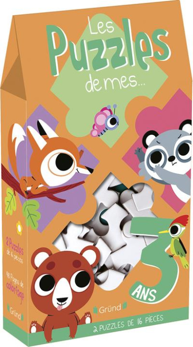 Emprunter LES PUZZLES DE MES 3 ANS livre