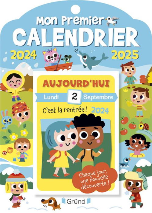 Emprunter Mon premier calendrier. Edition 2024-2025 livre