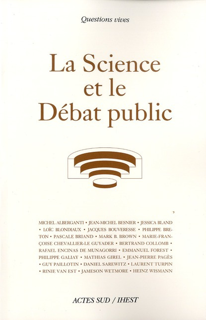 Emprunter La science et le débat public livre