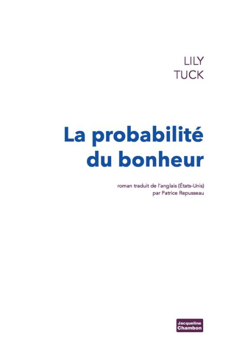 Emprunter La probabilité du bonheur livre