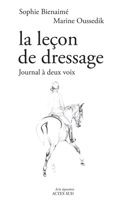 Emprunter La leçon de dressage. Journal à deux voix livre