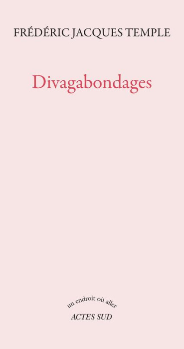 Emprunter Divagabondages livre