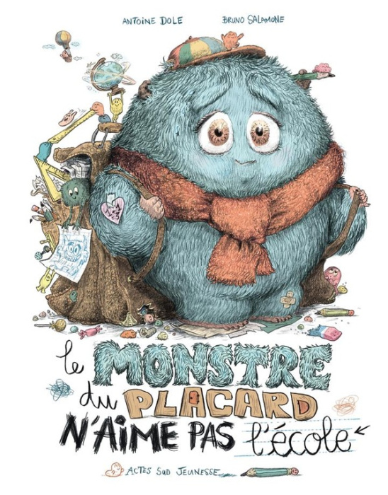 Emprunter Le monstre du placard : Le monstre du placard n'aime pas l'école livre