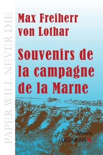 Emprunter Souvenirs de la campagne de la Marne livre
