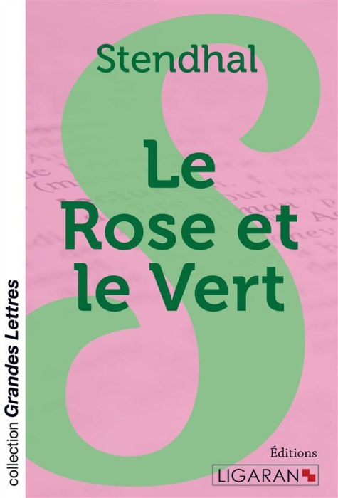 Emprunter Le rose et le vert [EDITION EN GROS CARACTERES livre