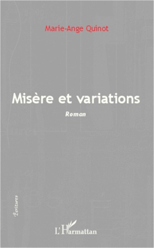 Emprunter Misère et variations livre