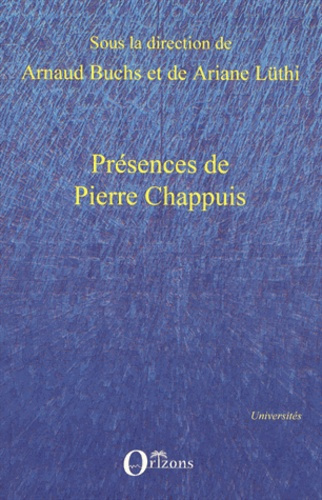 Emprunter Présences de Pierre Chappuis livre