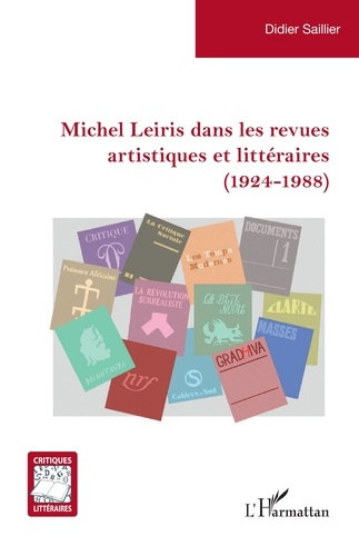 Emprunter Michel Leiris dans les revues artistiques et littéraires (1924-1988) livre