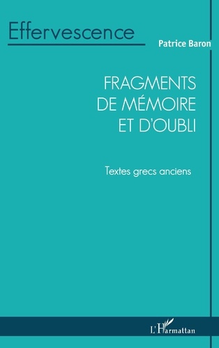 Emprunter Fragments de mémoire et d'oubli livre